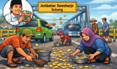 Raup Rp500 Ribu Sehari, Warga Subang Tetap Nyapu Koin Meski Dapat Uang dari KDM