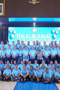 Solid dan Penuh Keakraban, Akpol 90 Dhira Brata Gelar Halalbihalal di Mako Brimob