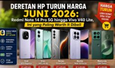 Deretan HP Turun Harga Juni 2026: Redmi Note 14 Pro 5G hingga Vivo V40 Lite, Ini yang Paling Worth It Dibeli