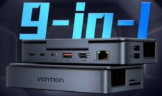 Laptop Cuma Punya Satu Port? Docking Station Vention 9 in 1 Ini Ubah USB-C Jadi Pusat Koneksi Lengkap