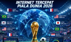 Peta Baru Dunia Digital Piala Dunia 2026: Negara Favorit Tak Selalu Punya Internet Tercepat