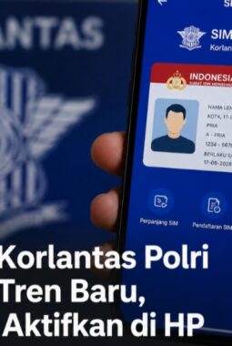 SIM Digital Korlantas Polri Resmi Jadi Tren Baru, Begini Cara Aktifkan di HP